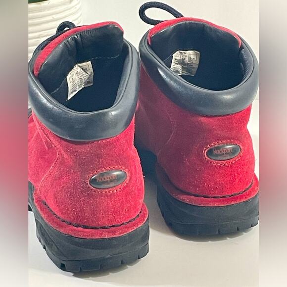 Rockport XCS Women’s Waterproof Boots Red and Black Size 5 - Picture 8 of 11